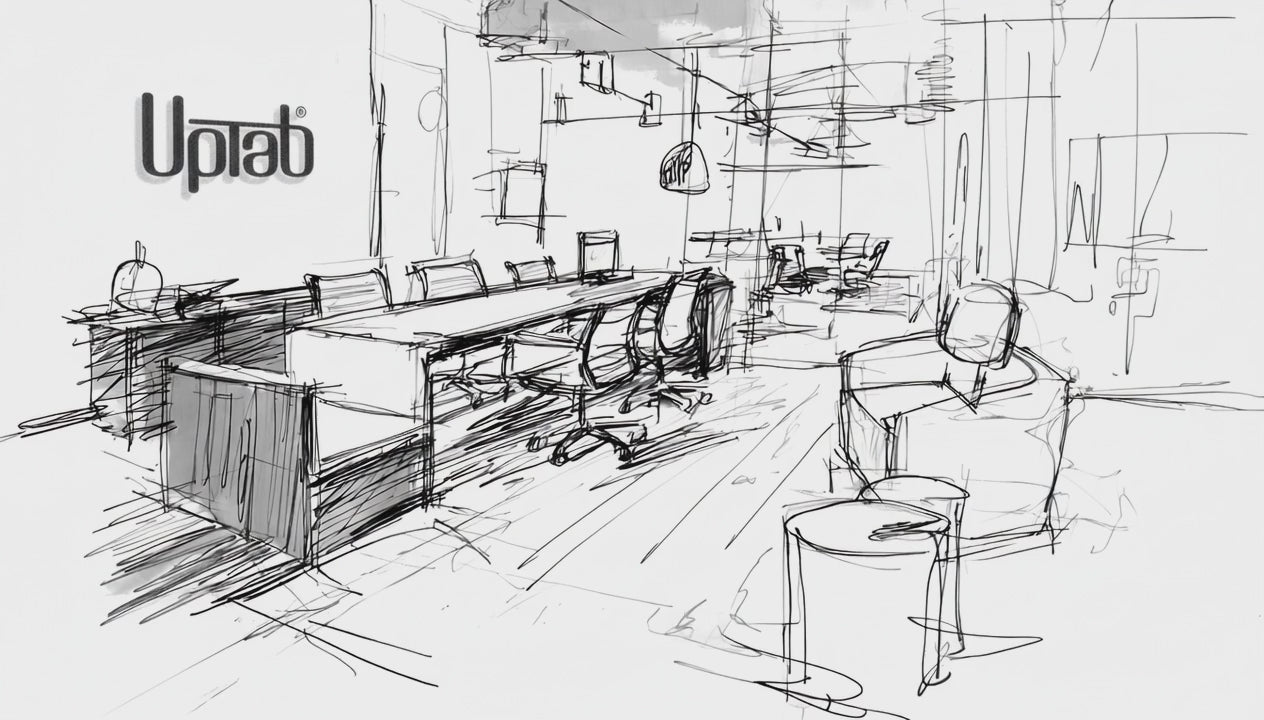 Lataa video: UPTab office pencil drawing overview